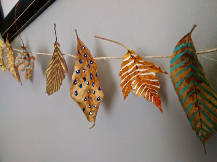 leaf garland b